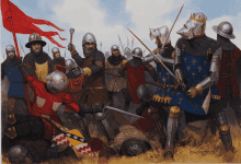 Die Schlacht von Poitiers –