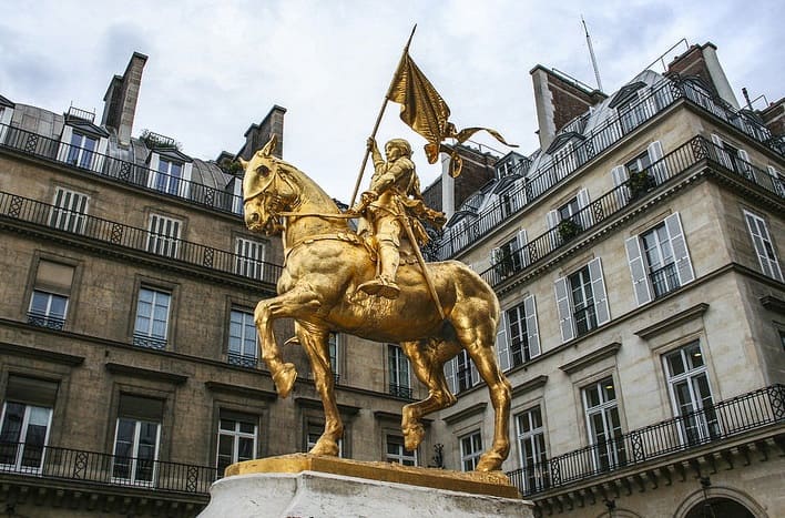 Jeanne D'Arc Statue